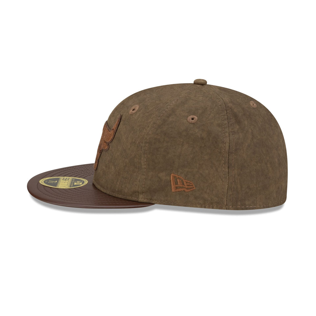 Chicago Bulls Utility Linen Retro Crown 59FIFTY Fitted Hat