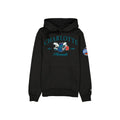 Charlotte Hornets 1988-2002 Hardwood Classics Black Hoodie