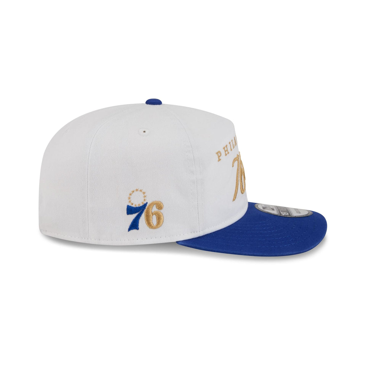 Philadelphia 76ers Gold Scripted 19TWENTY Adjustable Hat