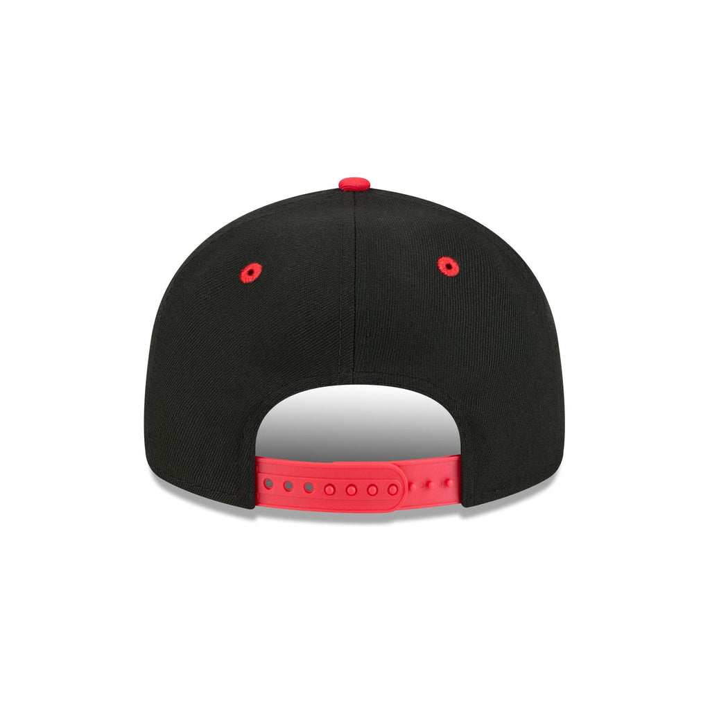 Chicago Bulls Chainstitch Script Retro Crown 9FIFTY Snapback Hat