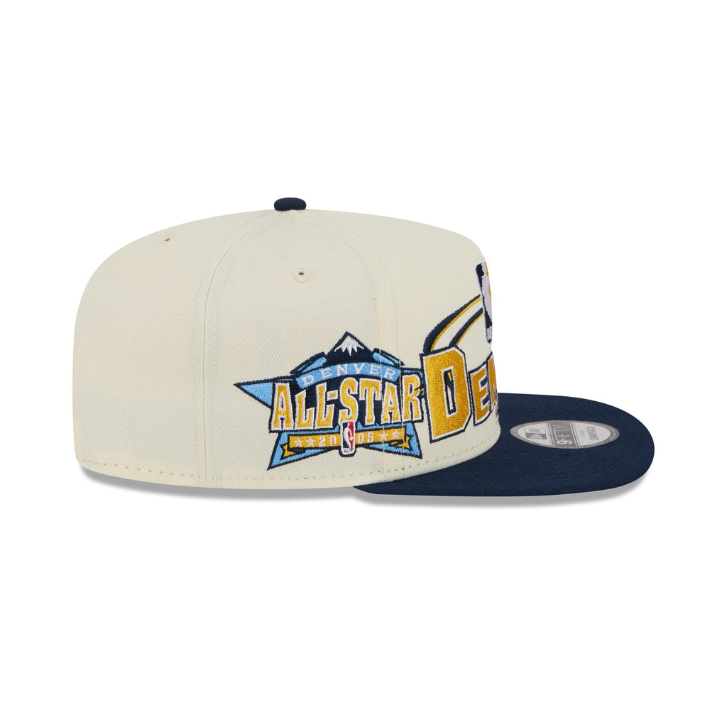Denver Nuggets Hardwood Classics 2005 All-Star Game 9FIFTY A-Frame Snapback Hat