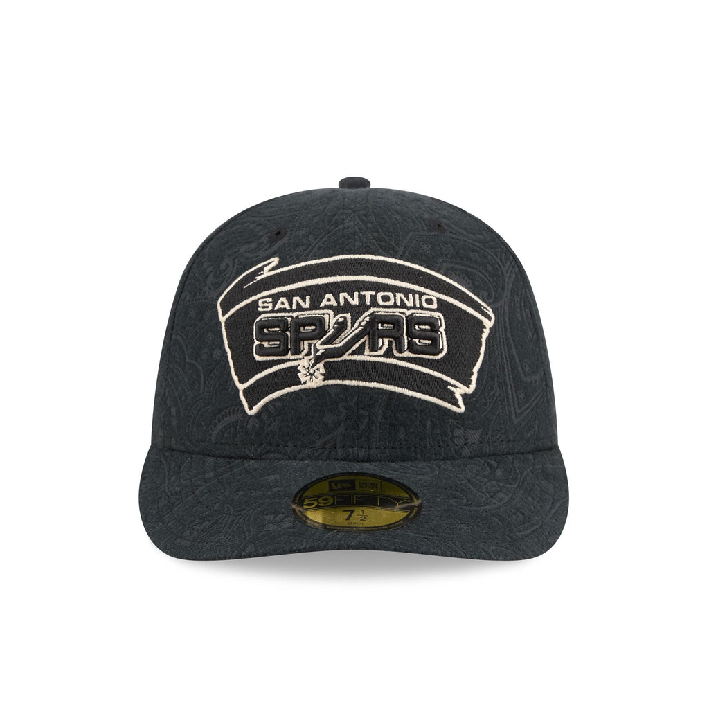 San Antonio Spurs Three Looms Brushed Cotton 59FIFTY Fitted Hat