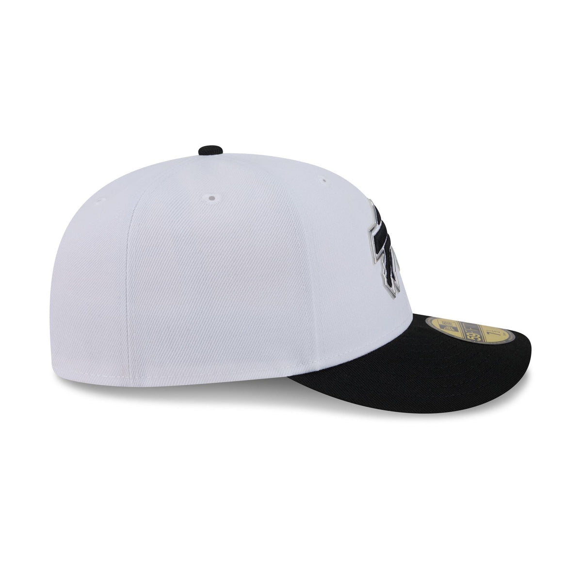 Buffalo Bills 2026 Draft Black and White 59FIFTY Fitted Hat