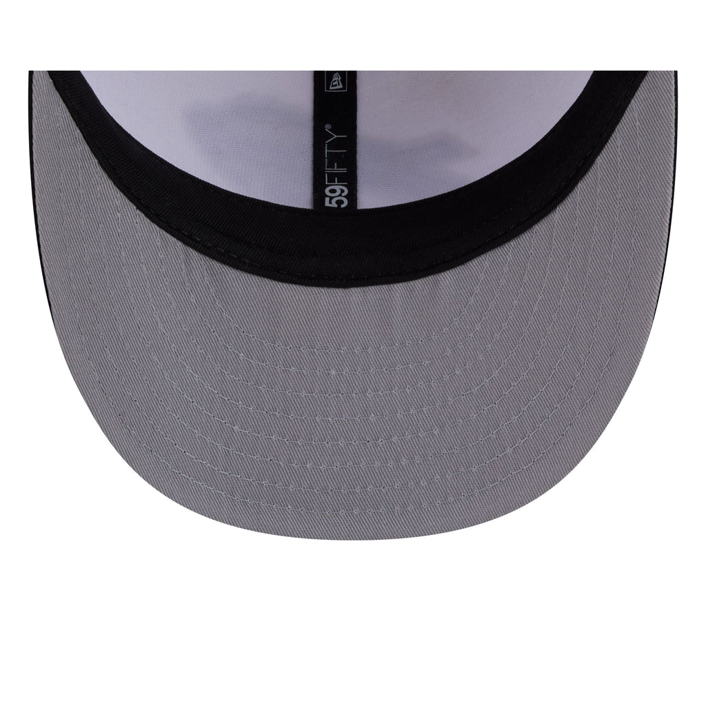 Buffalo Bills 2026 Draft Black and White 59FIFTY Fitted Hat