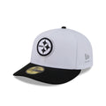 Pittsburgh Steelers 2026 Draft Black and White 59FIFTY Fitted Hat