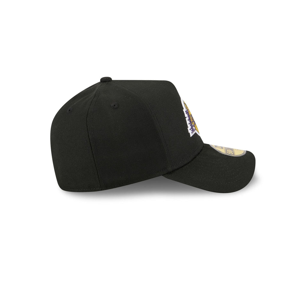 Los Angeles Lakers 2026 Draft Black 59FORTY A-Frame Fitted Hat