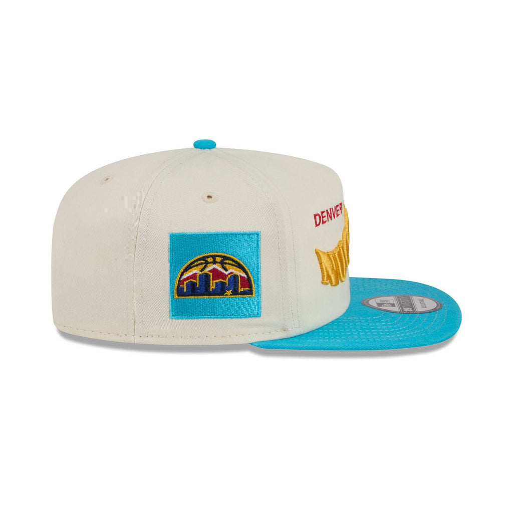 Denver Nuggets Conference Script Chrome White 19TWENTY Adjustable Hat