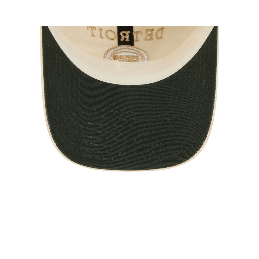 Detroit Pistons Team Logo Cream Casual Classic Adjustable Hat