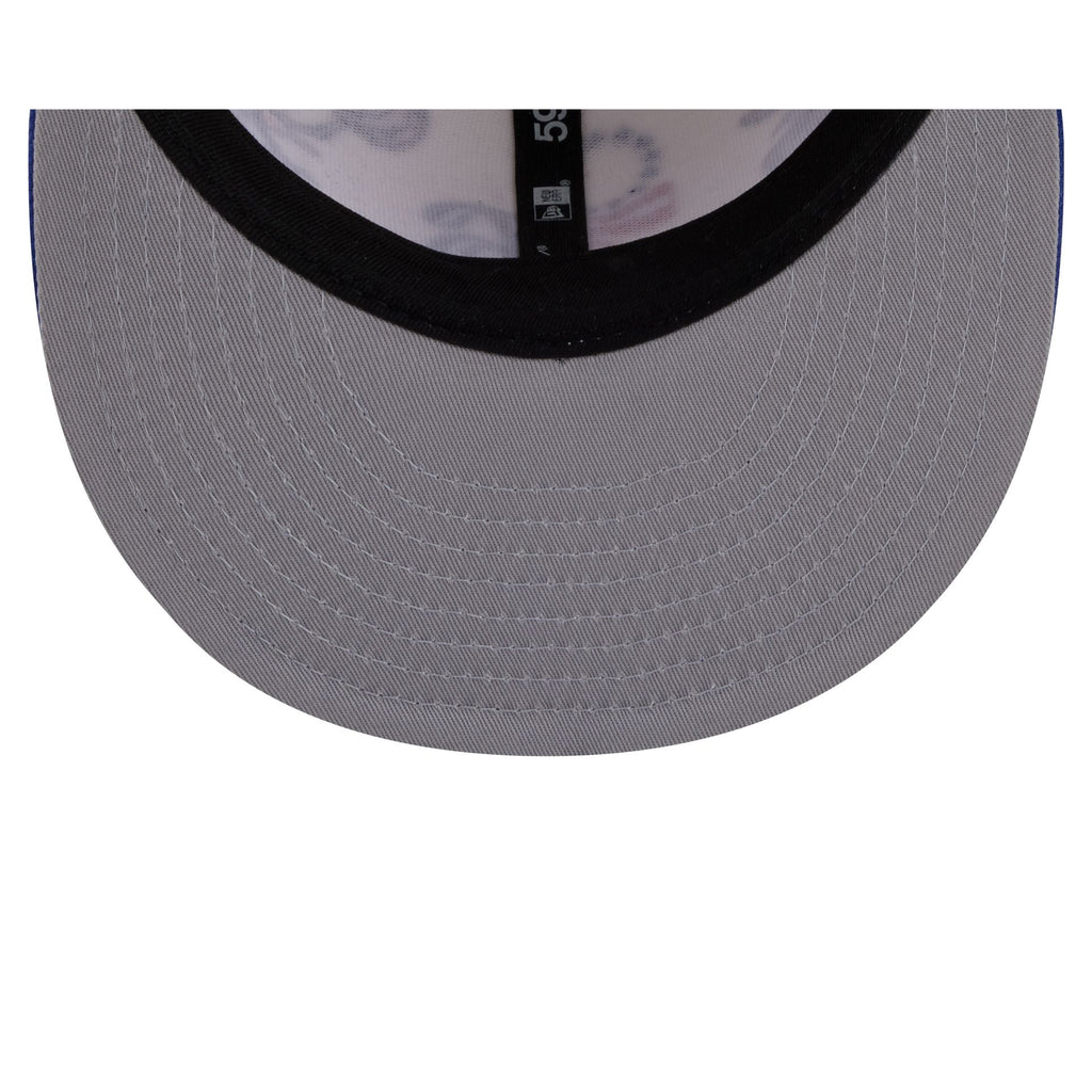 Space Jam x Philadelphia 76ers Tune Squad Chrome White 59FIFTY Fitted Hat