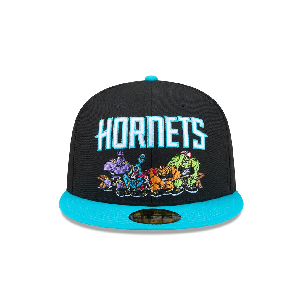 Space Jam x Charlotte Hornets Monstars Black 59FIFTY Fitted Hat