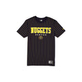 Denver Nuggets Throwback Pinstripe Varsity T-Shirt