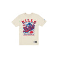 Buffalo Bills Throwback Helmet Chrome White T-Shirt