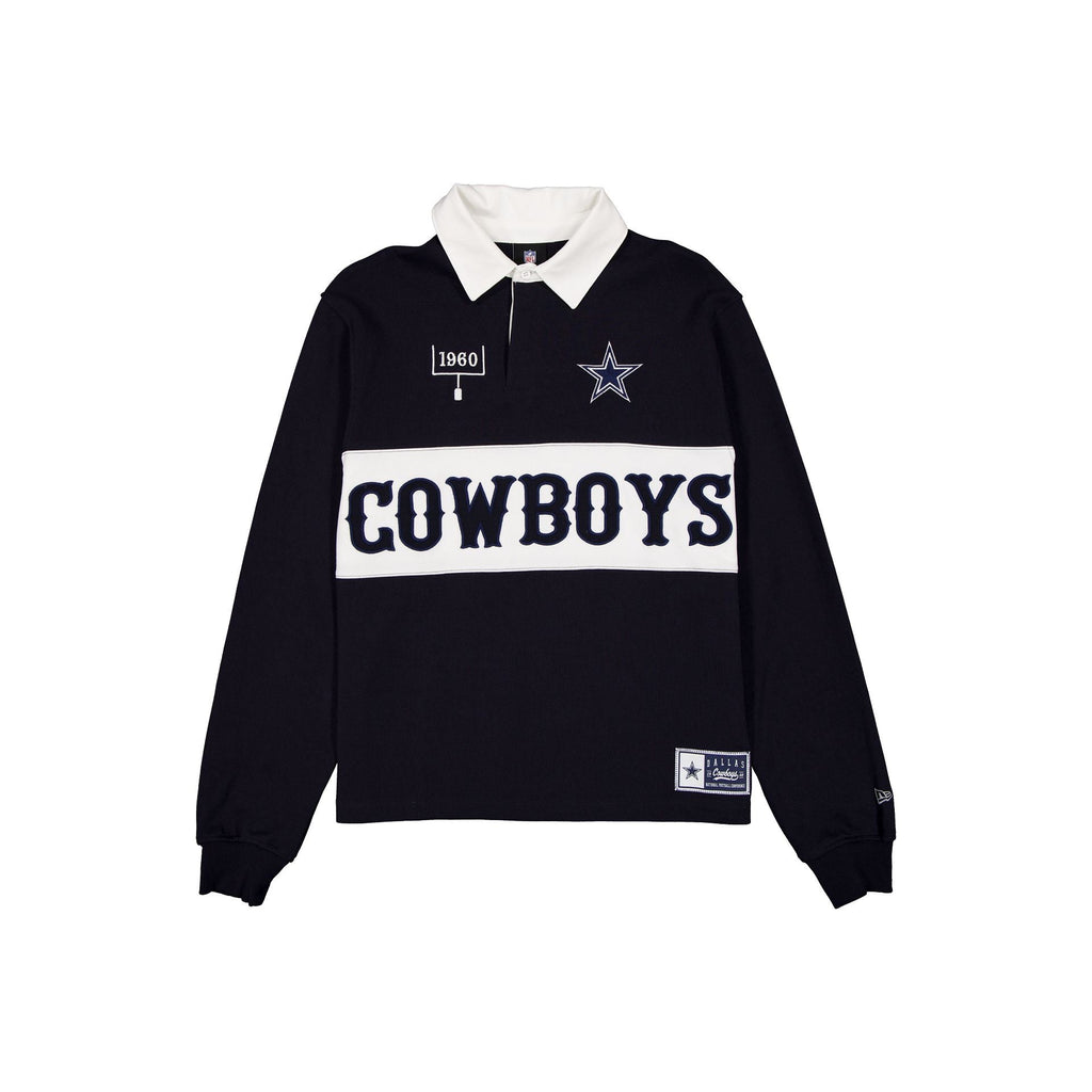 Dallas Cowboys Long-Sleeve Rugby T-Shirt
