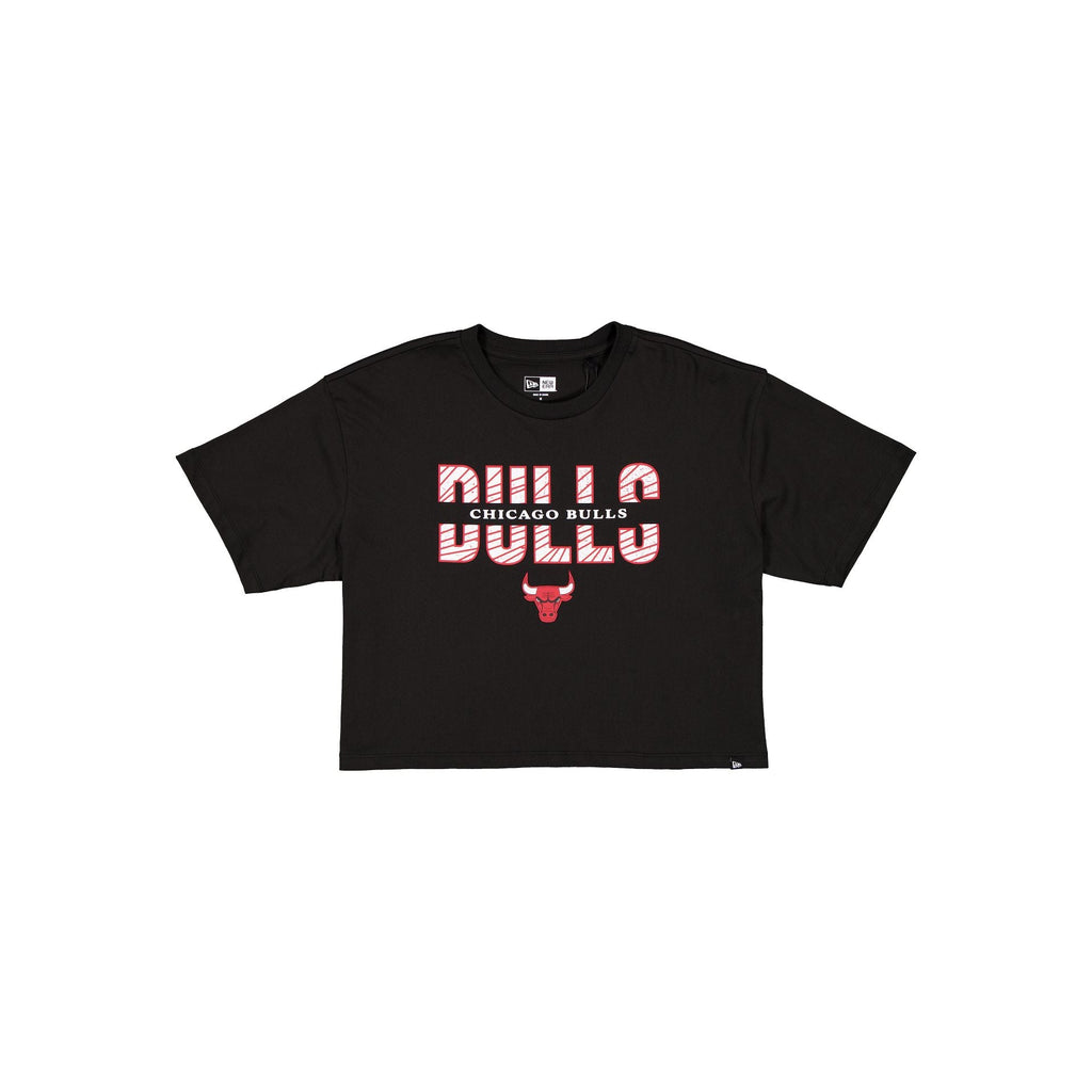 Chicago Bulls Women's Cropped Split T-Shirt