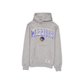 Golden State Warriors Heather Gray Varsity Hoodie