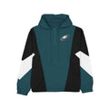 Philadelphia Eagles Multicolor Quarter Zip Windbreaker