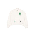 Boston Celtics Women's Chrome White Quarter Zip