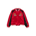 Kansas City Chiefs Women's Floral Satin Varsity Jacket