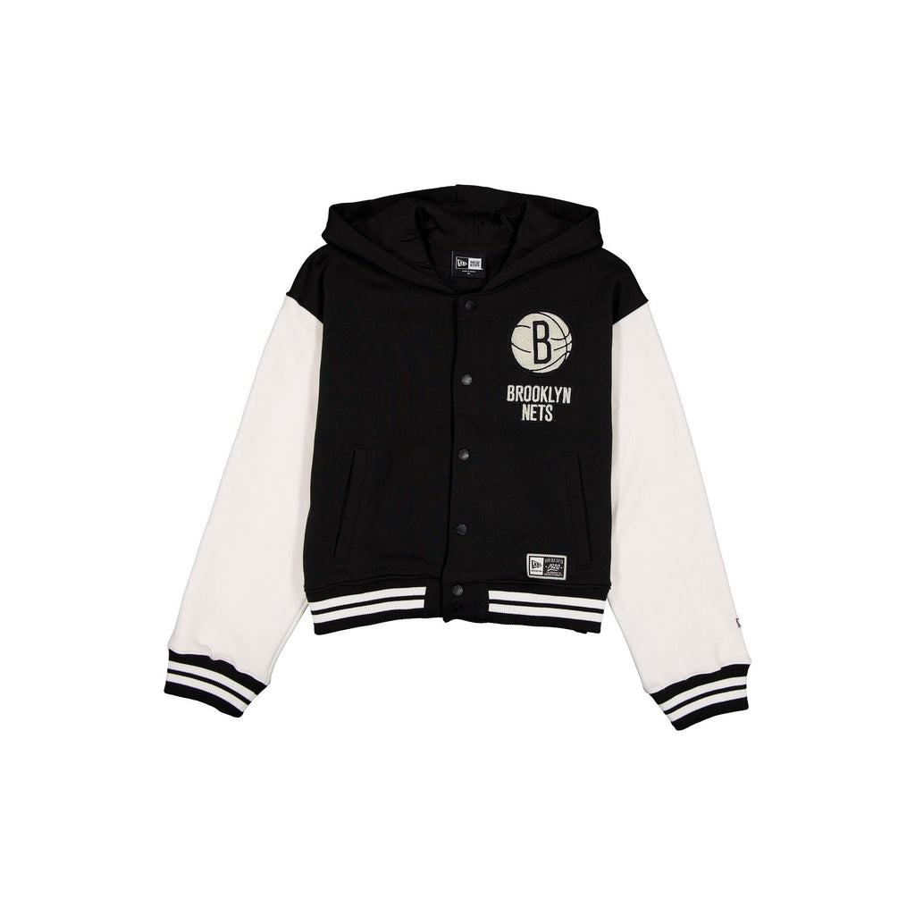 Brooklyn Nets Women's Throwback Fleece Jacket