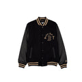 Boston Red Sox Gothic Lettering Black Wool Varsity Jacket
