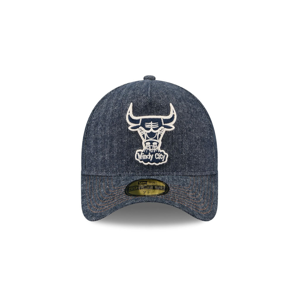 Chicago Bulls Denim 59FORTY A-Frame Fitted Hat
