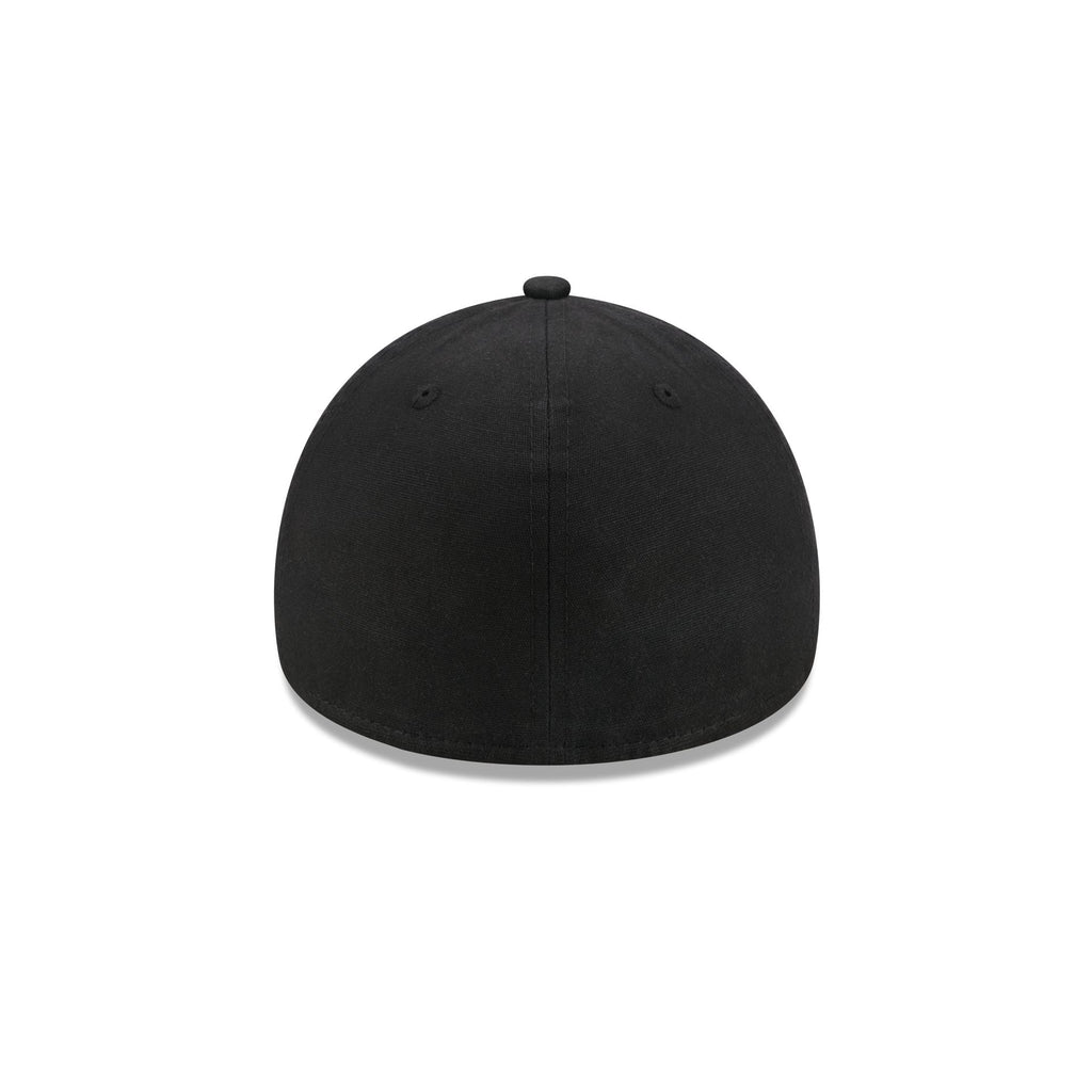 Chicago Bulls Waxed Canvas Black 59FORTY A-Frame Fitted Hat