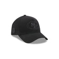 San Francisco 49ers Waxed Canvas Black 59FORTY A-Frame Fitted Hat