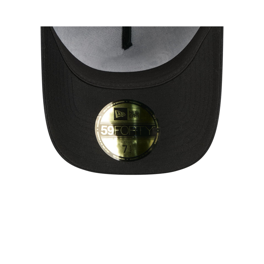 San Francisco 49ers Waxed Canvas Black 59FORTY A-Frame Fitted Hat