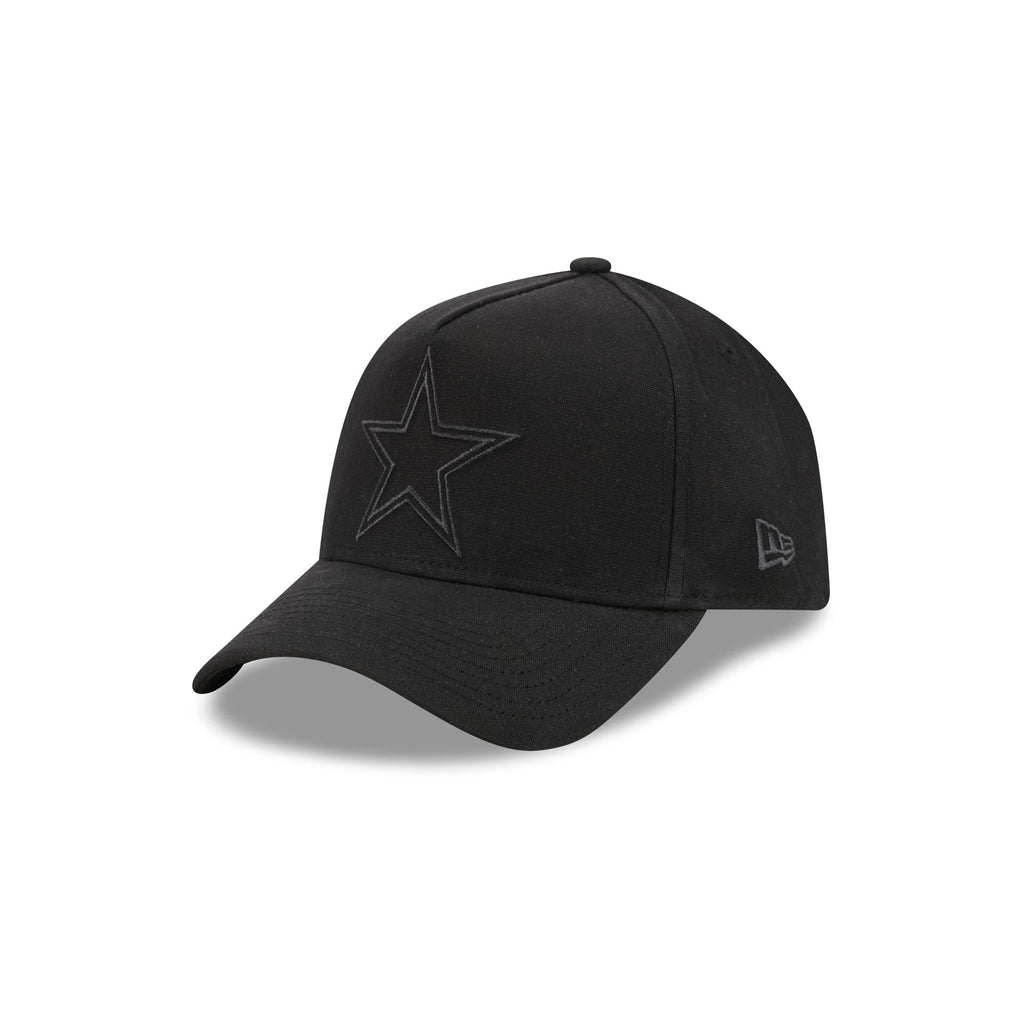 Dallas Cowboys Waxed Canvas Black 59FORTY A-Frame Fitted Hat