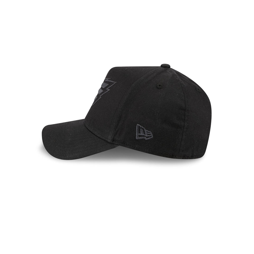 Philadelphia Eagles Waxed Canvas Black 59FORTY A-Frame Fitted Hat