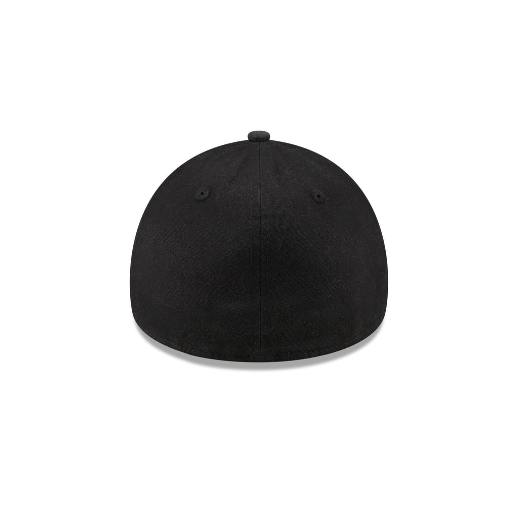 Buffalo Bills Waxed Canvas Black 59FORTY A-Frame Fitted Hat