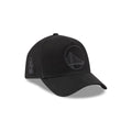 Golden State Warriors Waxed Canvas Black 59FORTY A-Frame Fitted Hat
