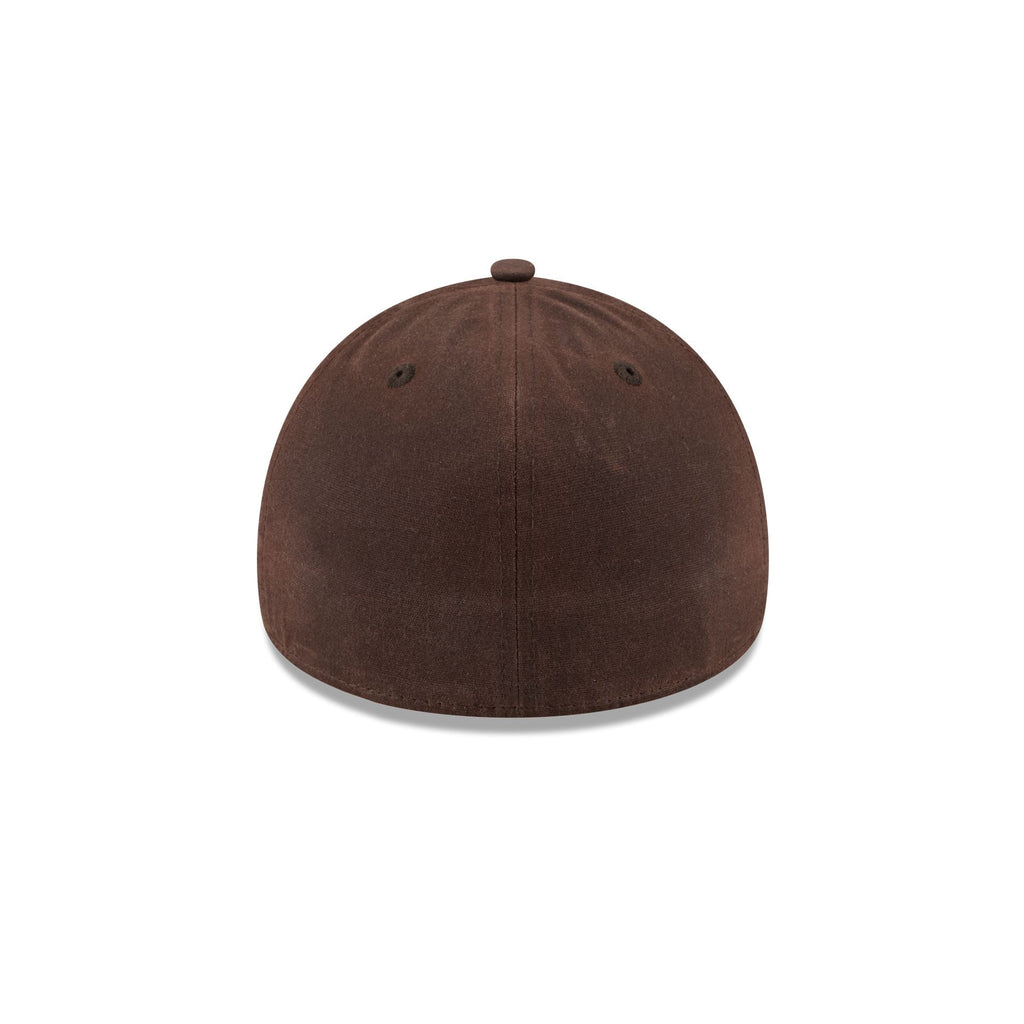 Philadelphia Eagles Waxed Canvas Brown 59FORTY A-Frame Fitted Hat