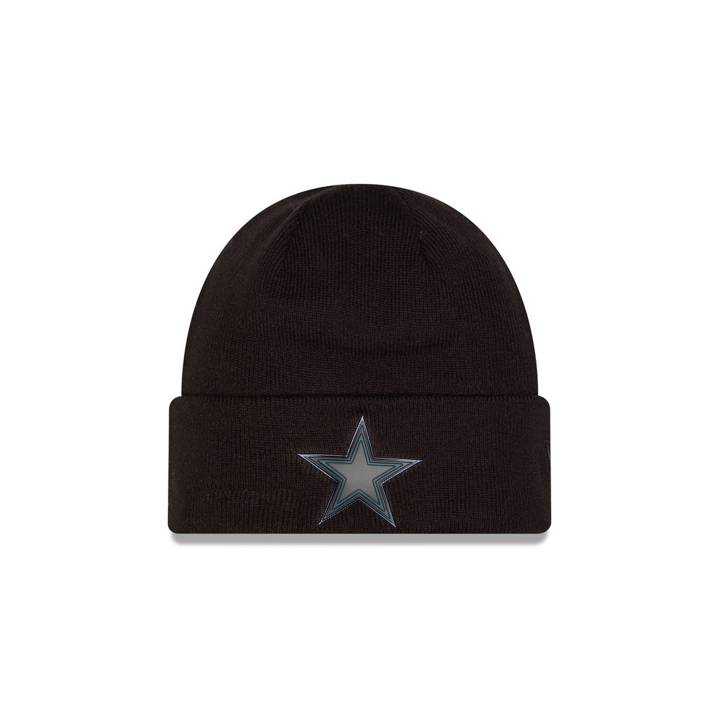 Dallas Cowboys All Black Beanie Hat