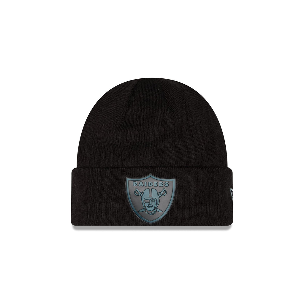 Las Vegas Raiders All Black Beanie Hat