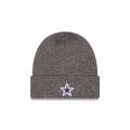 Dallas Cowboys Heather Gray Tonal Beanie Hat