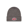 San Francisco 49ers Heather Gray Tonal Beanie Hat