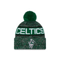 Boston Celtics Tri Color Pom Knit Hat