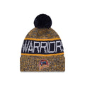 Golden State Warriors Tri Color Pom Knit Hat