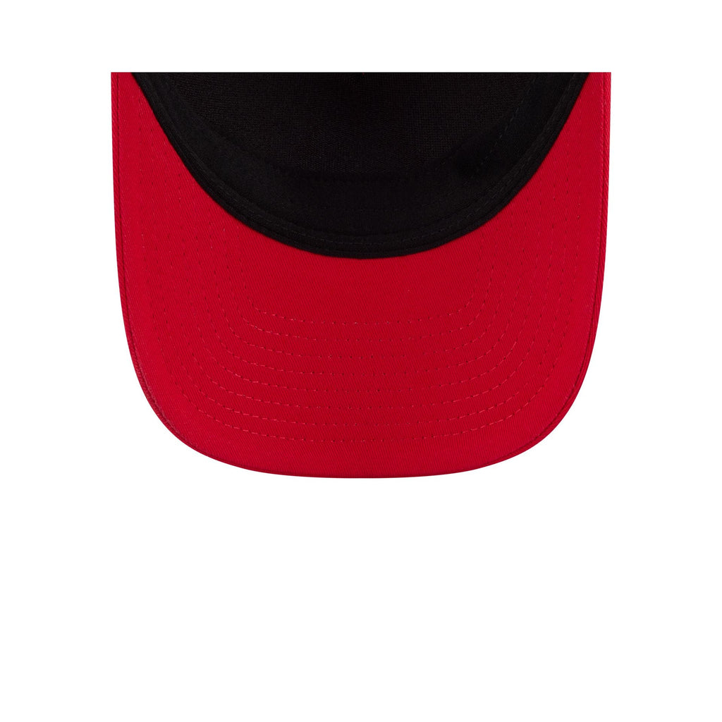Kansas City Chiefs Sequin Wordmark Women's 9FORTY M-Crown A-Frame Trucker Hat
