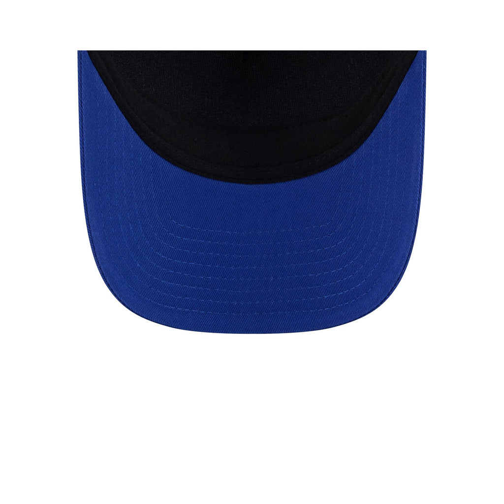 New York Knicks Sequin Wordmark Women's 9FORTY M-Crown A-Frame Trucker Hat