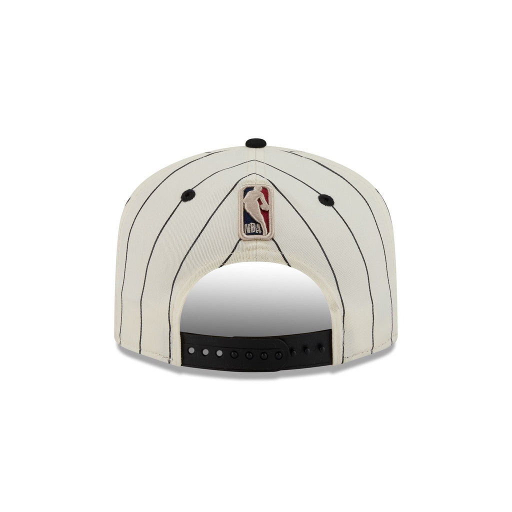 San Antonio Spurs Chrome White Pinstripe 19TWENTY Snapback Hat