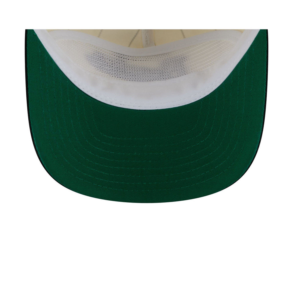 Milwaukee Bucks Chrome White Pinstripe 19TWENTY Snapback Hat