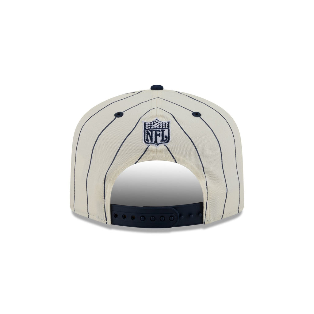 Dallas Cowboys Chrome White Pinstripe 19TWENTY Snapback Hat