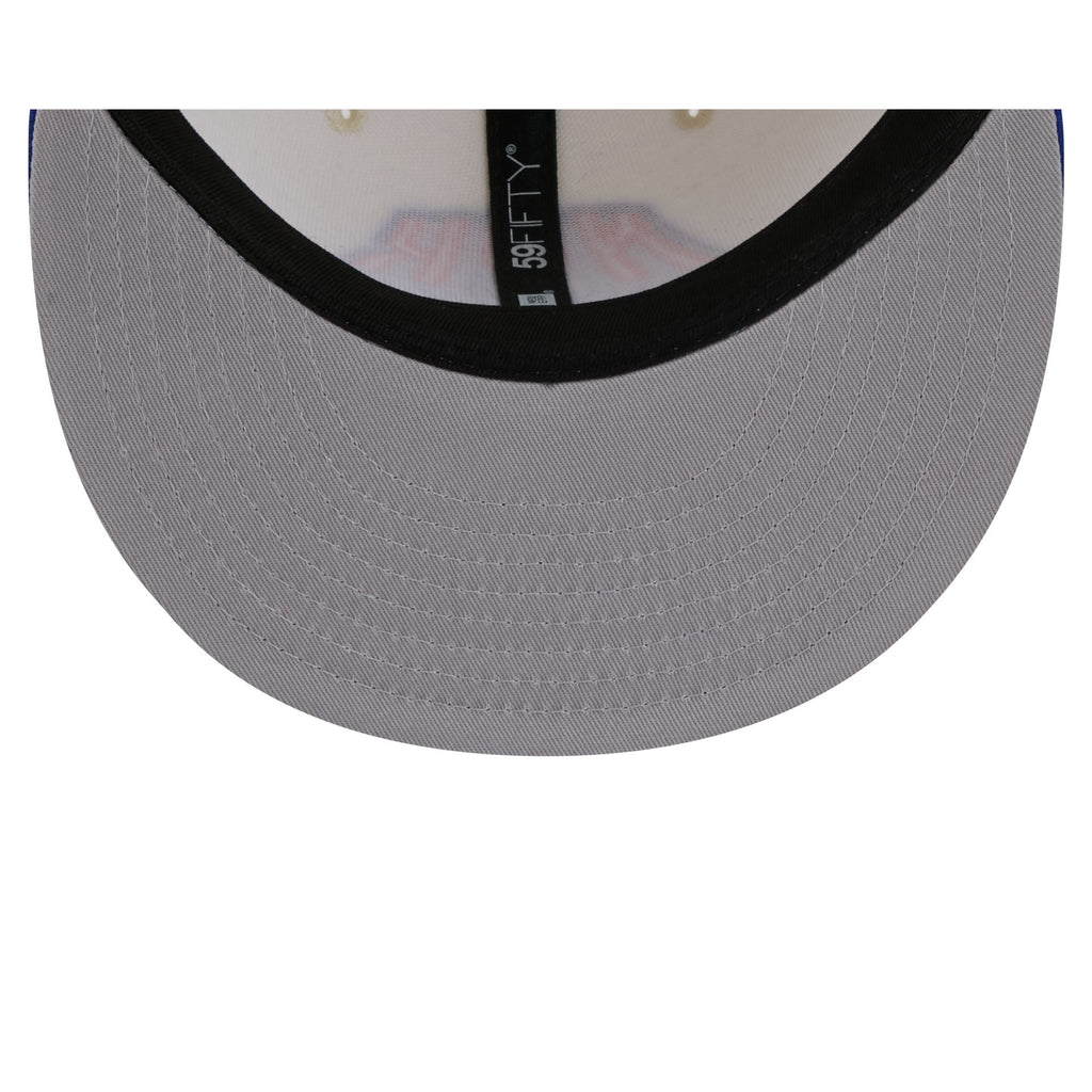 New York Knicks Deceptor Chrome White 59FIFTY Fitted Hat