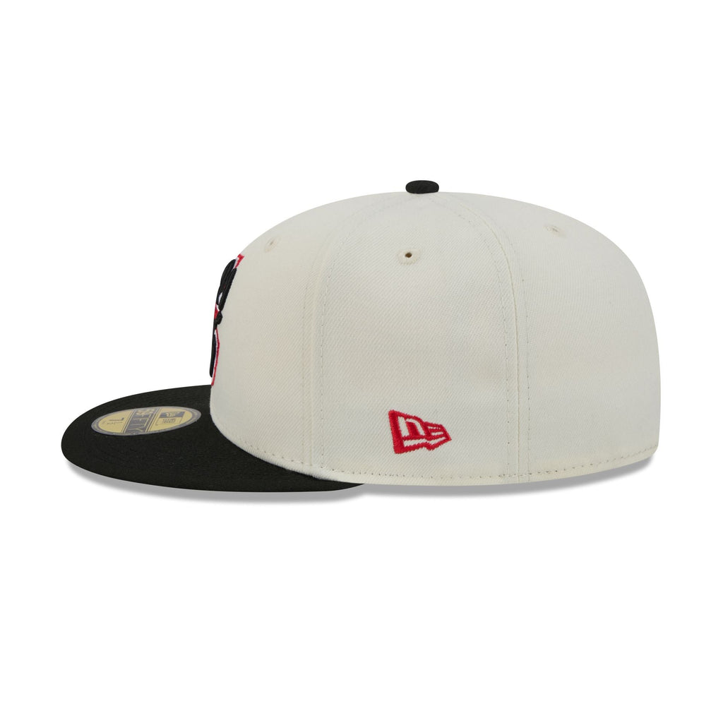 Chicago Bulls Deceptor Chrome White 59FIFTY Fitted Hat