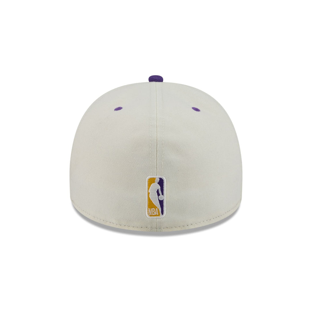 Los Angeles Lakers Vintage Stripe 59FIFTY A-Frame Fitted Hat