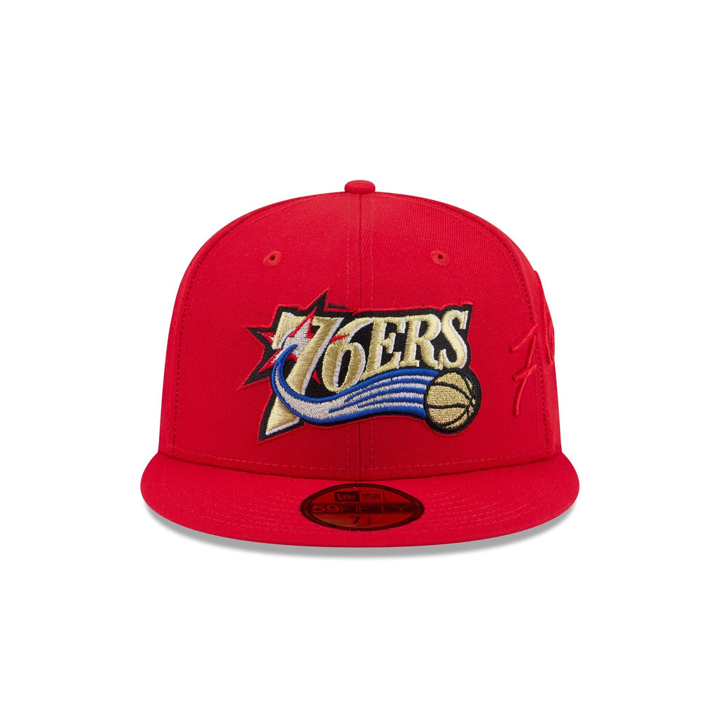 Philadelphia 76ers Side Script 59FIFTY Fitted Hat