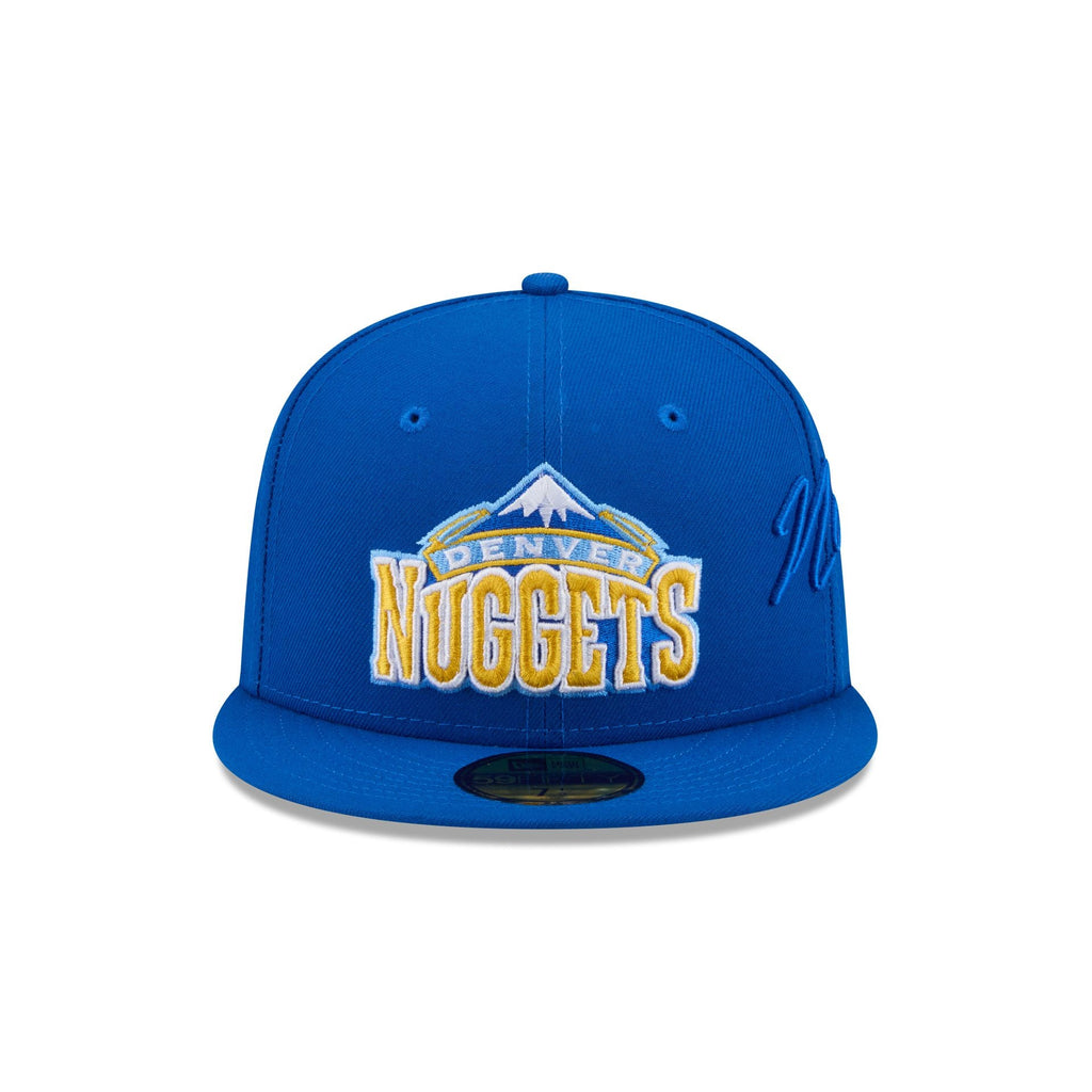 Denver Nuggets Side Script 59FIFTY Fitted Hat