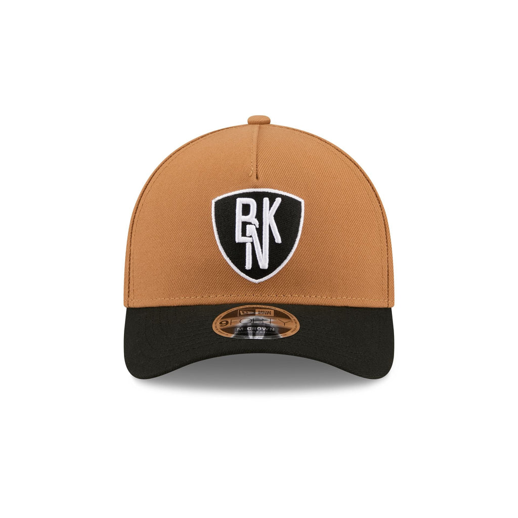 Brooklyn Nets Deceptor Bronze 9FORTY M-Crown A-Frame Snapback Hat